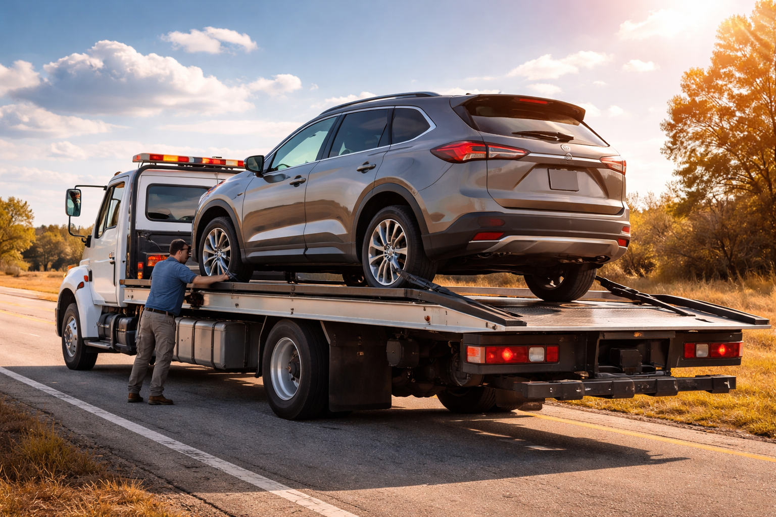 Is Flatbed Towing Better for AWD Vehicles in Texas