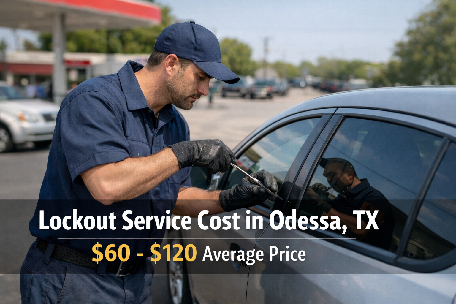 What Is the Average Cost of a Lockout Service in Odessa